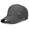 Gorra de béisbol casual para mediana edad otoño e invierno protección cálida para los oídos al aire libre gorra de papá lana de alta calidad gorra Joker venta al por mayor