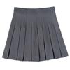 Falda Plisada Marrón 2025 Primavera y Verano Nuevo Estilo Sin Bolsillo Tipo Solapa Pantalones Cintura Alta Falda Ajustada Petite Dulce Falda JK