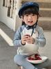Conjunto de Roupa Íntima Térmica Infantil Outono e Inverno Meninos e Meninas Roupas de Outono Calças de Outono Pijama Roupas de Casa Base Cor Coreana
