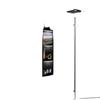 Acero Inoxidable Nicho Partición Baño Baño Metal Tv Acero Inoxidable Nicho Gabinete Empotrado Estante de Almacenamiento Acabado