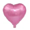 Globo de película de aluminio de 5 pulgadas 10 pulgadas 18 pulgadas de amor, accesorios para columna flotante de mesa para diseño de escena de fiesta de cumpleaños de boda, comercio exterior