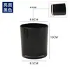 Novo Copo de Vela de Aromaterapia Colorido Galvanizado Ornamentos de Quarto Europeus e Americanos Copo de Vidro Colorido Frasco Vazio Recipiente Porta-Vela de Vidro