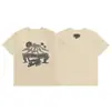 Marca Tendência Transfronteiriça Broken Planet Bp Estamparia com Espuma Alta Qualidade Manga Curta Europeia e Americana High Street Camiseta de Manga Curta para Casal Atacado