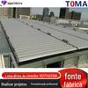 Veneziana em Formato de Barco decoração de parede externa de hotel liga de alumínio veneziana elétrica isolamento térmico veneziana simples atmosférica veneziana de parede externa