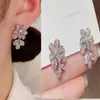 Pendientes de plata de ley 925 con pasador, negocio de puesto en mercado nocturno, venta al por mayor de joyería para mujer, venta al por mayor de elegantes pendientes de borla