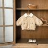 Ropa de Bebé, Ropa de Algodón, Ropa Gruesa de Invierno para Bebé Niño, Nueva Moda de Invierno, Ropa Exterior para Bebé de Un Año, Ropa Exterior de Algodón, Traje para Salir