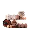 Set de 40 Piezas de Herramientas de Belleza Esponja de Maquillaje Esfera Limpiadora Facial Pinceles de Maquillaje Xiyin Te Suministro Exclusivo Transfronterizo