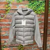 Jaqueta de Tricô Leve com Capuz e Patchwork da Marca M, Algodão, Capuz Ajustável, para Uso Casual Diário na Rua