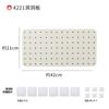 Accesorios para Tablero Perforado de Almacenamiento, Estante de Pared sin Taladro para Dormitorio, Cocina, Baño, Tipo de Colgar en Pared con Agujeros Redondos