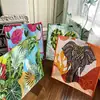 Bolsa Tejida Bolso Tote Personalizado Laminado Ecológico Bolsa de Compras Grande Bolsa de Almacenamiento para Mudanza Bolsa Promocional para Eventos y Exposiciones