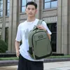 Mochila de viaje casual de gran capacidad transfronteriza para hombre, mochila escolar para estudiante de secundaria, mochila para computadora, se puede imprimir LOGOTIPO