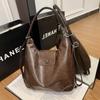 Bolso Tote Casual de Moda de Gran Capacidad para Mujer 2025 Otoño e Invierno Nuevo Retro Versátil Bolso de Hombro Mochila Multifuncional