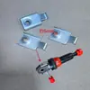 Piezas de Máquina de Hilar, Máquina Bobinadora, Máquina Antideshilachado Eje Pequeño, Anillo de Cuero para Husillo, Cabeza de Plástico, Manija de Husillo
