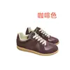 Zapatos de Pareja Populares de Celebridad de Internet para Hombre y Mujer, Zapatos Versátiles de Moda, Zapatos Deportivos Retro Blancos, Zapatos de Entrenamiento Moral de Cuero Genuino, Zapatos de Hombre