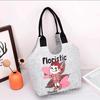 Bolsa de Fieltro de Dibujos Animados al por Mayor Bolso de Hombro Bolso Tote Bolso de Gran Capacidad Compras Elemento de Moda Bolso de Mano Hecho a Mano