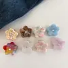 Flor Mini Fresca Ácido Acético Pinza Pequeña Pinza de Pelo a la Moda Princesa Cabeza Linda Versátil Pinza de Pelo Accesorios para el Cabello para Mujeres