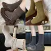 Nuevos Calcetines de Invierno Otoño Estilo Coreano Ins Encaje Burbuja Patrón Oscuro Patrón Espiga de Trigo Versátil Retro Sistema de Color Café Escolares de Media Pantorrilla