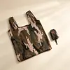 Bolsa de Compras de Supermercado Plegable y Conveniente Gran Capacidad Portátil para Mujer Hombro Portátil Ecológica Bolsa de Compras de Supermercado Venta al por Mayor