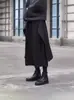 Estilo Japonés Retro Nicho Sastrería Diseño de Empalme Perezoso Abstinencia Pantalones Caídos Pantalones Casuales Pantalones Largos Hombres y Mujeres Modernos
