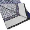 Bufanda Popular Europea y Americana para Hombre Flor de Cajú Floral Cachemir Algodón Viscosa Bufanda Comercio Electrónico Transfronterizo Bufanda de Algodón