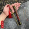 Ponto Turístico Mais Vendido Armas Frias Antigas Espadas dos Três Reinos de 22cm com Bainha Modelo de Arma de Metal Ornamento de Mesa Coleção