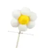 Decoración de fiesta para el cuerpo y el cabello con enchufe de flor pequeña para pastel japonés Lisheng, inserción de tarjeta, girasol, mesa de postres, suministros de repostería