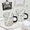 Nueva Taza de Enjuague Bucal Transparente de Alta Gama de Gran Capacidad 500ml Taza de Lavado para el Hogar Taza para Cepillo de Dientes de Viaje Taza de Enjuague Bucal