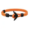 Nova Pulseira Masculina Âncora Moderna Europeia e Americana Avião Corda de Poliéster Enfeites de Mão Lote Corrente Durável Exquisita