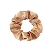 El Nuevo Anillo para el Cabello de Satén Más Vendido de Amazon, Anillo Grande para el Cabello de Intestino Grueso, Accesorios para el Cabello Simples de Alta Gama, Banda de Goma de Color Puro, Cuerda para el Cabello que No Daña