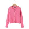 Verano Nuevo Suéter Casual Holgado de Punto con Botonadura Sencilla para Mujer Europeo y Americano W22492