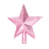 Estrella para la punta del árbol de Navidad 20 cm estrella tridimensional de cinco puntas decoraciones para el árbol de Navidad decoración de Navidad de cinco estrellas regalos