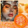 Macaron Transfronterizo 6 Colores Sirena Fantasía Lentejuelas Gel Corporal Brillo Gel Flash Maquillaje Vello Facial