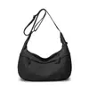 2026 Nuevo Bolso de Hombro de Nailon Estilo Casual para Mujer, Gran Capacidad, Bolso Cruzado Ligero para el Trabajo, Bolso Tipo Dumpling para Viajes al Aire Libre
