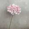 Flor de Hortensia Artificial de un Solo Tallo, Paquete de 72 Piezas, Flor de Hortensia Grande de Cabeza Única Estilo Coreano para Arreglos Florales de Boda, Decoración Suave, Flor Artificial de Mano al por Mayor