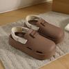 Sandalias y Pantuflas Baotou para Mujer Verano Ropa de Exterior Combinan con Todo Suela Suave Zapatos de Playa Un Zapato Dos Usos Pantuflas Casual Sensación EVA