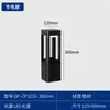 Lâmpada de assoalho solar Lâmpada de gramado Lâmpada de jardim de paisagem de grama simples Lâmpada de jardim à prova d'água ao ar livre Lâmpada decorativa