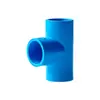 Conector de Suministro de Agua de Tres Vías de PVC Accesorios de Tubería de Diámetro Igual Adaptador de Entrada/Salida de Agua de Plástico Espesado para Acuario y Pecera