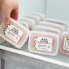 Caja de Almacenamiento para Refrigerador, Empaque de Grado Alimenticio, Caja para Mantener Fresco, Caja para Carne Congelada, Caja Especial para Congelador, Caja Sellada Compartimentada para Preparación de Verduras Venta al por Mayor