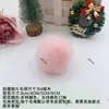 En Stock 3cm Pompón de Piel de Visón Accesorio DIY para Ropa, Zapatos, Sombreros, Pinzas para el Cabello, Pompón de Piel Colorido para Bolsos