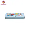 Caja Metálica Rectangular Versión Regular Caja Metálica de Empaque para Papelería Infantil Caja Metálica de Empaque para Papelería de Estudiante Lápiz Borrador
