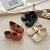 Zapatos de Cuero para Niñas 2026 Primavera y Otoño Nuevos Zapatos Infantiles Zapatos de Princesa para Niñas Pequeñas Mocasines de Suela Suave Zapatos Casuales para Bebé Modernos