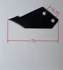 Partes superiores de máquina encoladora, Partes de máquina aplicadora de adhesivo, Cuchilla raspadora de fósforo, Cuchilla de engranaje recubierta de teflón, Pegamento blanco