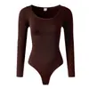 Body Moldeador de Manga Larga Transfronterizo para Mujer, Body Moldeador que Ceñe la Cintura, Corsé Moldeador Sin Costuras para Apretar el Vientre y Levantar los Glúteos
