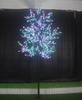Luz de Árbol de Cerezo Artificial de Hierro Impermeable con LED, Luz de Árbol Luminoso, Luz de Árbol de Navidad, Luz con Forma de Planta Artificial, Luz de Paisaje