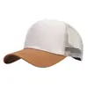 Nueva gorra de malla transpirable con combinación de colores de moda para leche de té, escuela, deportes, sombrero de protección solar, se puede hacer con LOGOTIPO