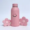 Copo de Água Novo Estilo com Rosto Sorridente para Mulheres, Copo de Plástico de Alta Estética, Brinde Promocional, Copo de Vidro no Estilo Ins, Personalizado para Cerimônias de Inauguração, Copo de Água para Estudantes