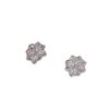 Aretes para Mujer, Estilo Coreano y Japonés, Modernos, Simples, Elegantes, Aretes Estilo Coreano, Diseño Nicho, Aretes de Zircón con Forma de Flor de Cuatro Hojas para Mujer