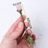 Venda Quente Transfronteiriça Cristal Natural Mini Colher de Amor Estilo Retrô Colher de Bronze Esculpida Colher de Sobremesa Colher de Sopa Presente