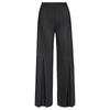 Pantalones 2026 con Dobladillos Abiertos, Elásticos, Adelgazantes, que Realzan las Piernas, Pantalones de Pierna Ancha con Parches de Color Sólido para Mujer, Estilo Delgado de Verano con Dobladillos Abiertos