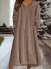 Transfronterizo 2026 Nuevo Otoño e Invierno Europeo y Americano Amazon Holgado Casual Forro Polar con Capucha Vestido de Manga Larga Ropa de Casa